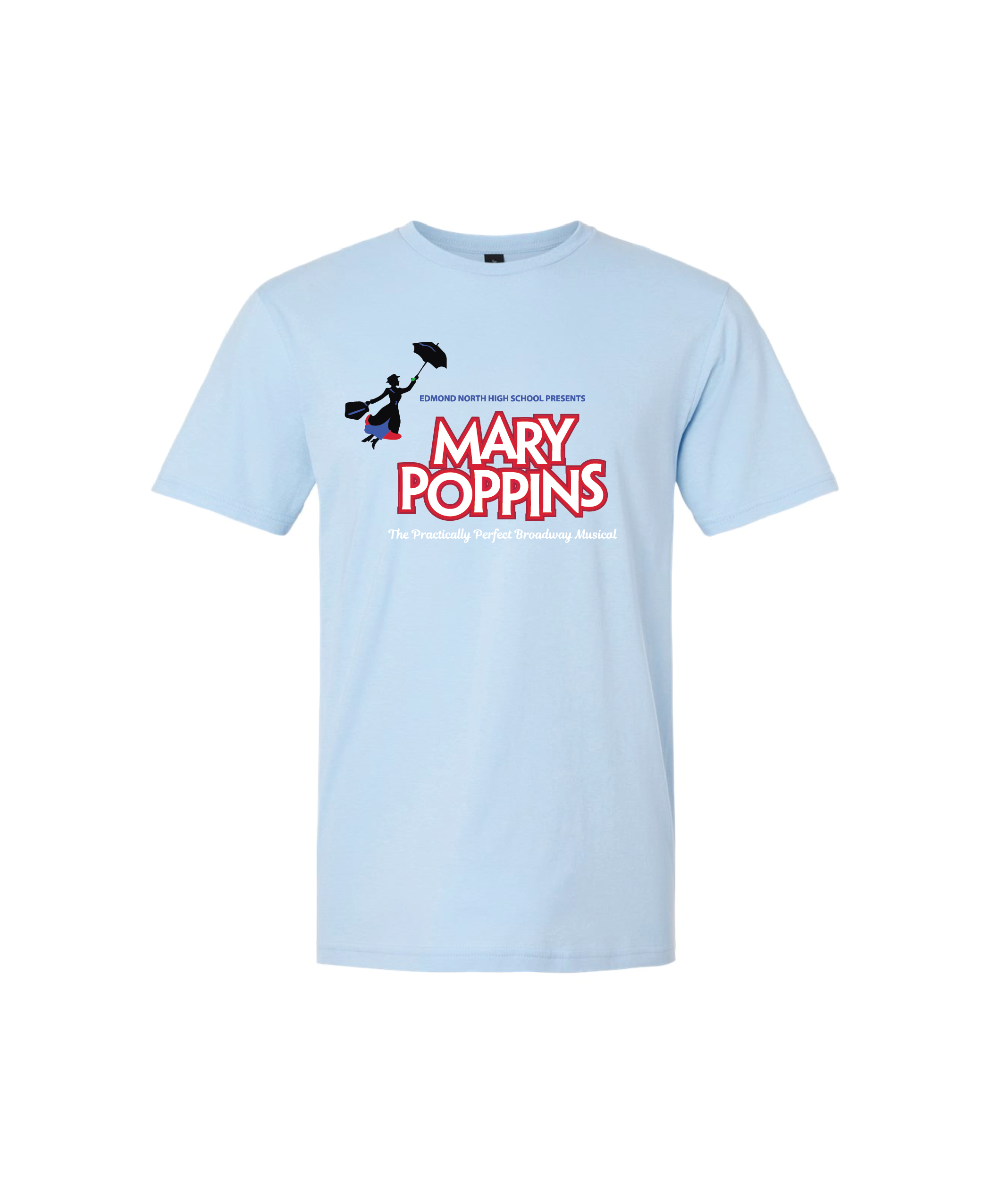 Poppins Tshirt front mock.png