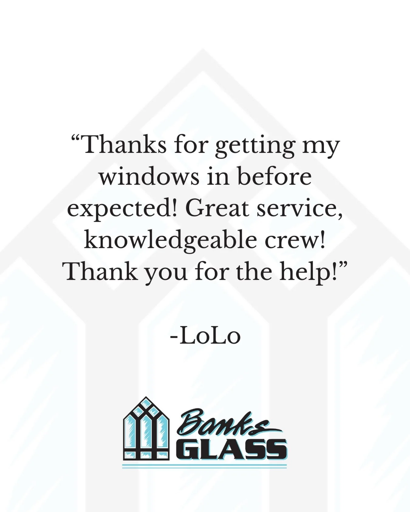 Thank you for your reviews! ⭐️⭐️⭐️⭐️⭐️

📲 www.BanksGlass.com 

#BanksGlass