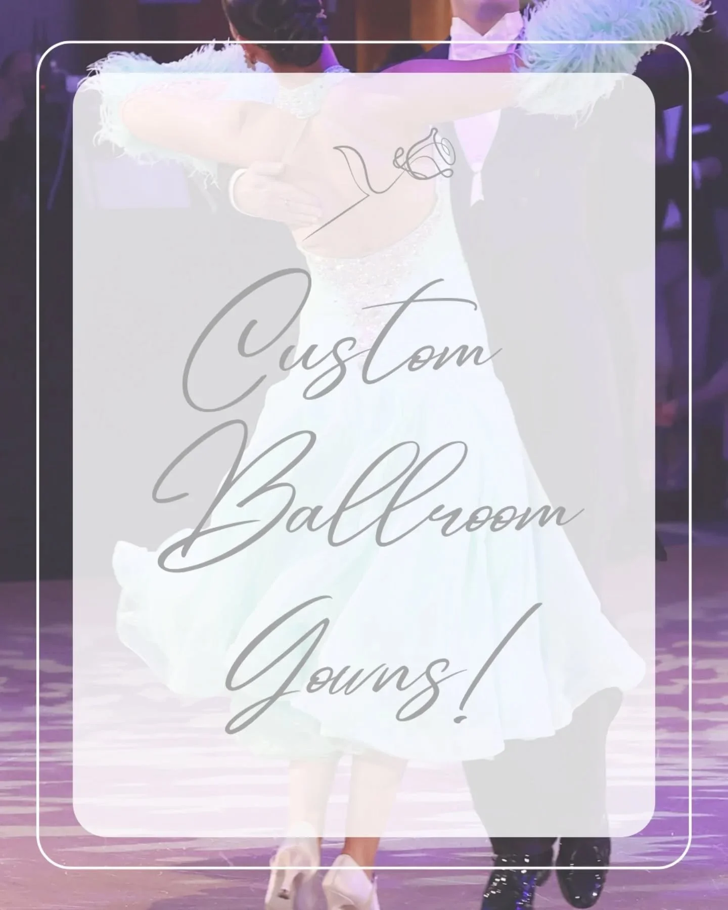 🤍Custom Ballroom Gowns🤍

The time is finally here! SRD is offering Custom Ballroom Gowns! 

Either visit the website or swipe to get more information on the process and how to start!

Keep an eye out for updates about availability on socials and em