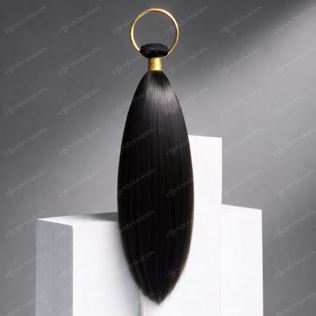 Natural Straight Human Hair Extensions