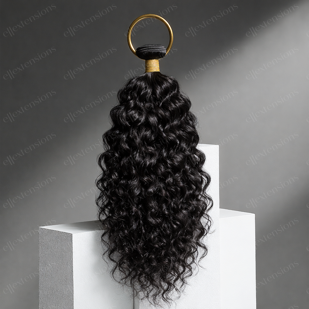 Curly Human Hair Extensions