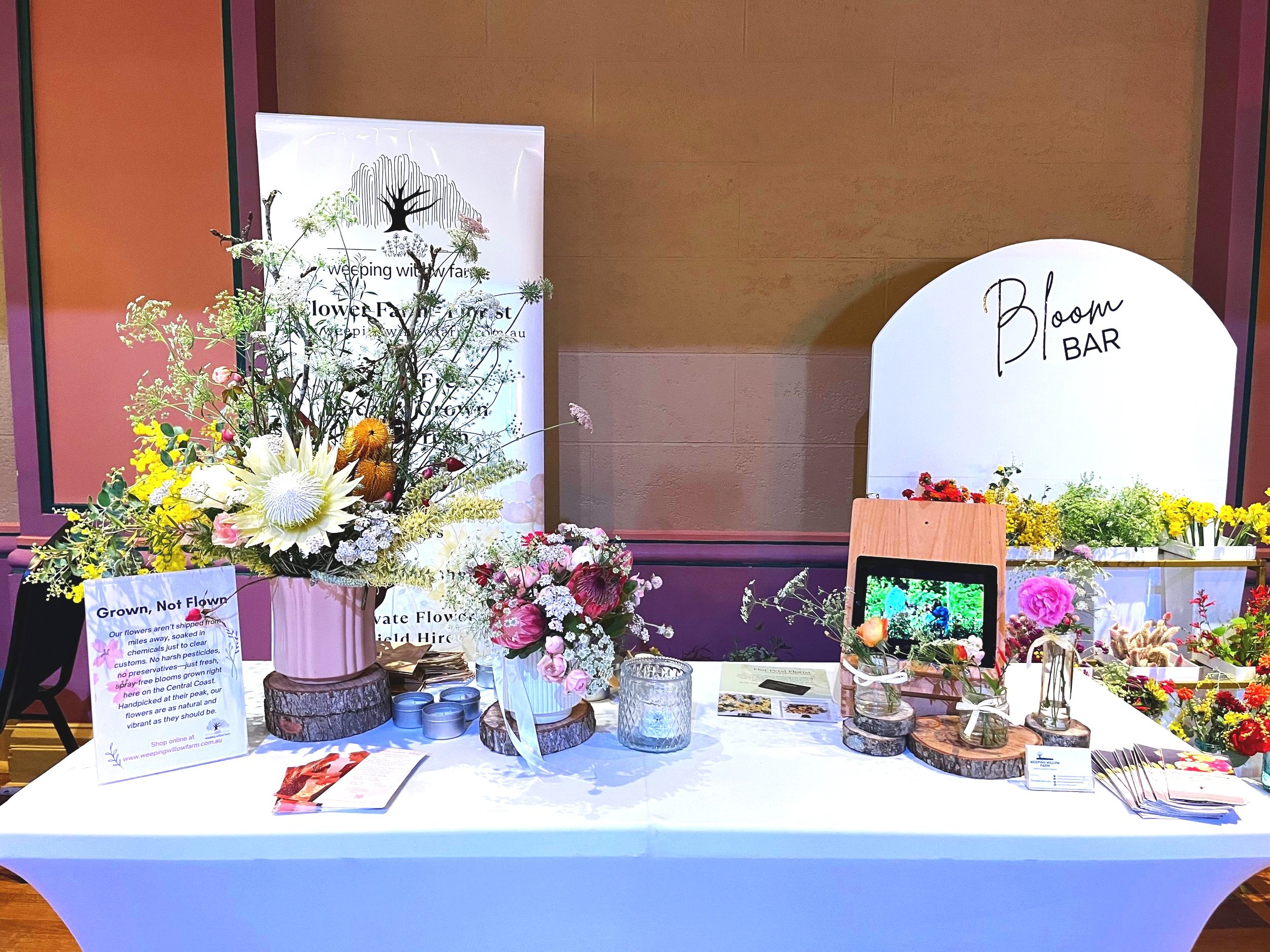 Featuring our new Bloom Bar!