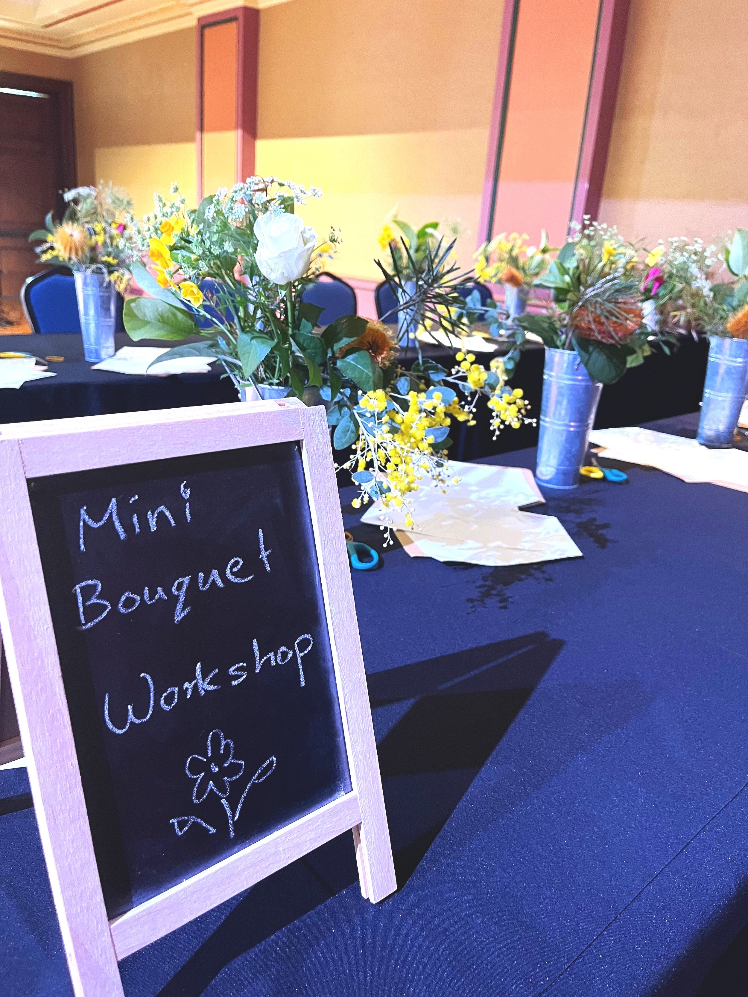 Our bouquet workshops