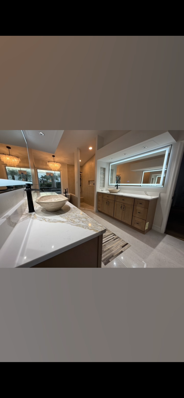 After: Master Bath Renovation — Vanderbilt Lakes, Bonita Springs