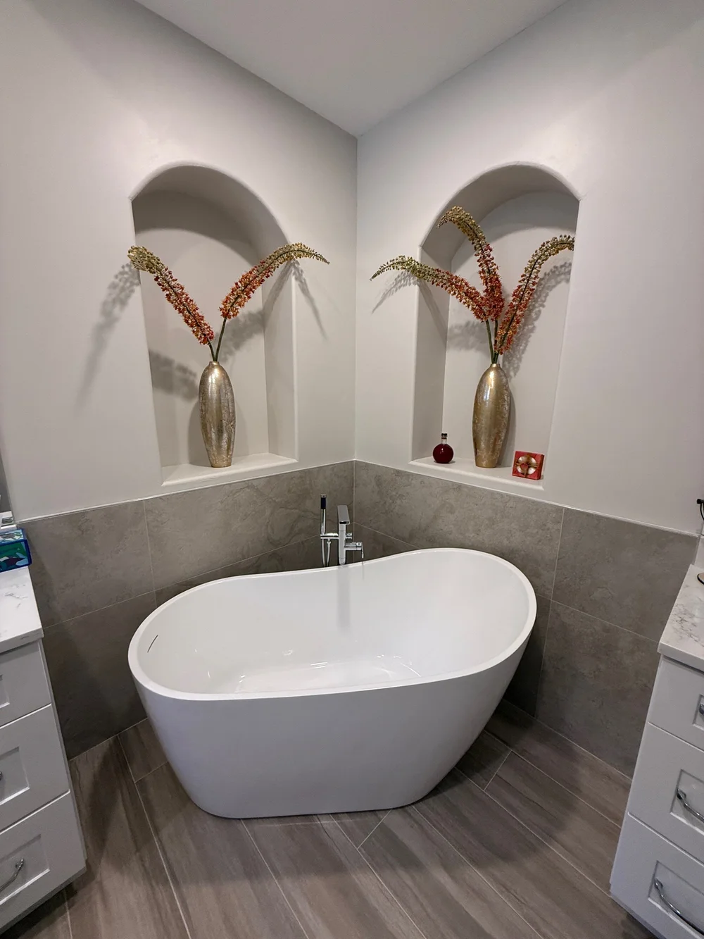 Freestanding tub installation - DeWitt Plumbing and Drain