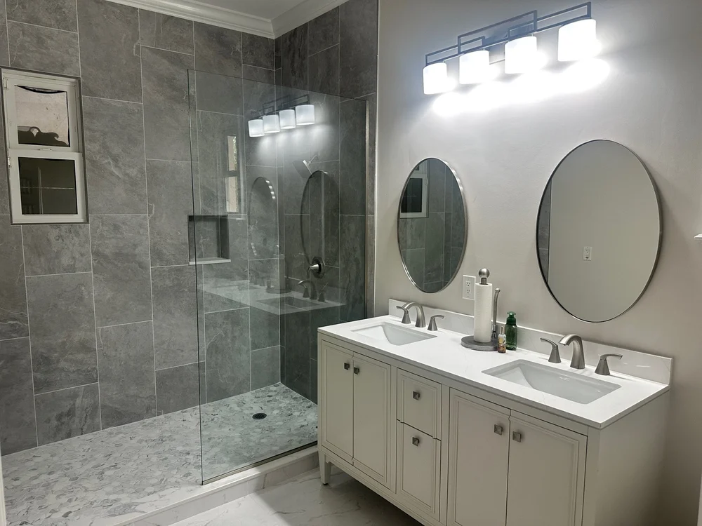 After: Guest Bath Renovation — Bonita Shores