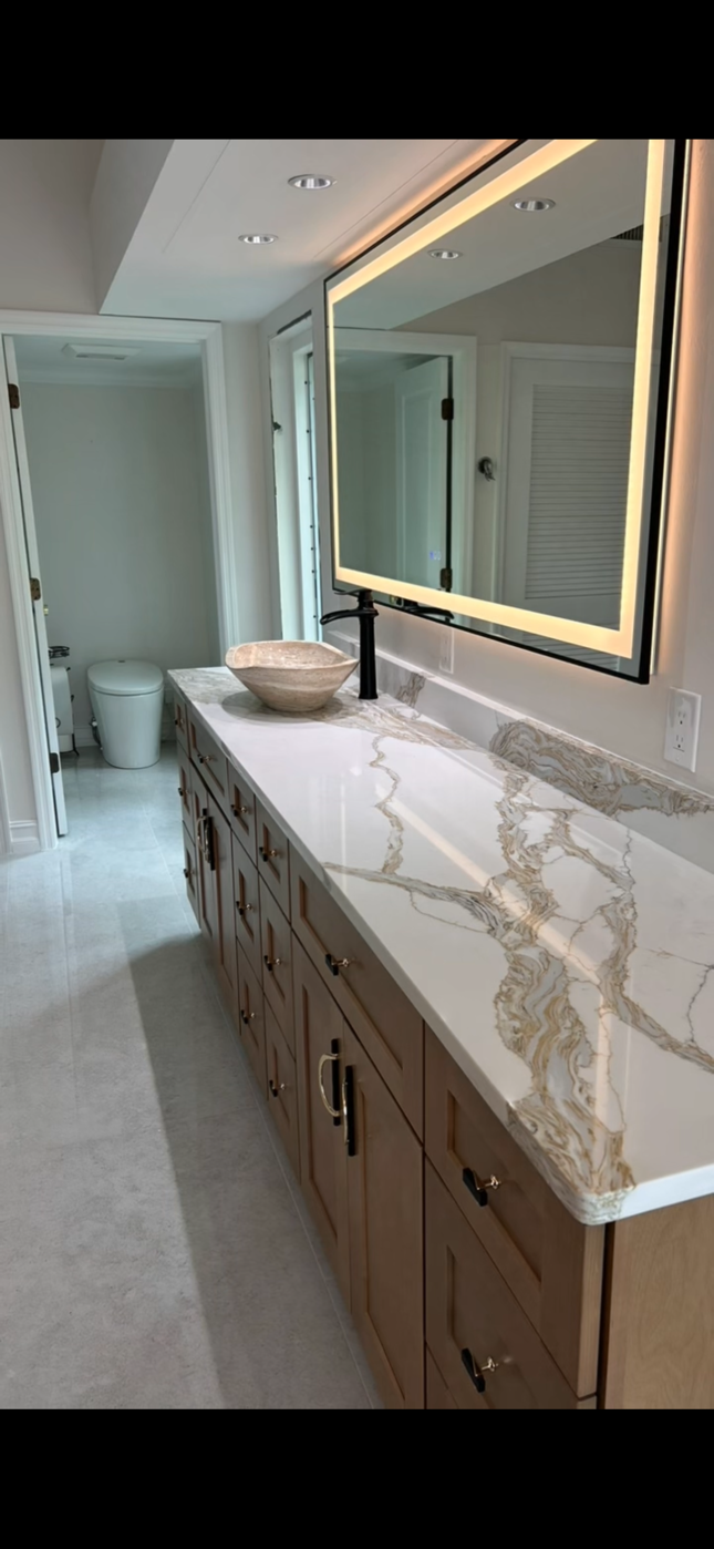 After: Master Bath Renovation — Vanderbilt Lakes, Bonita Springs