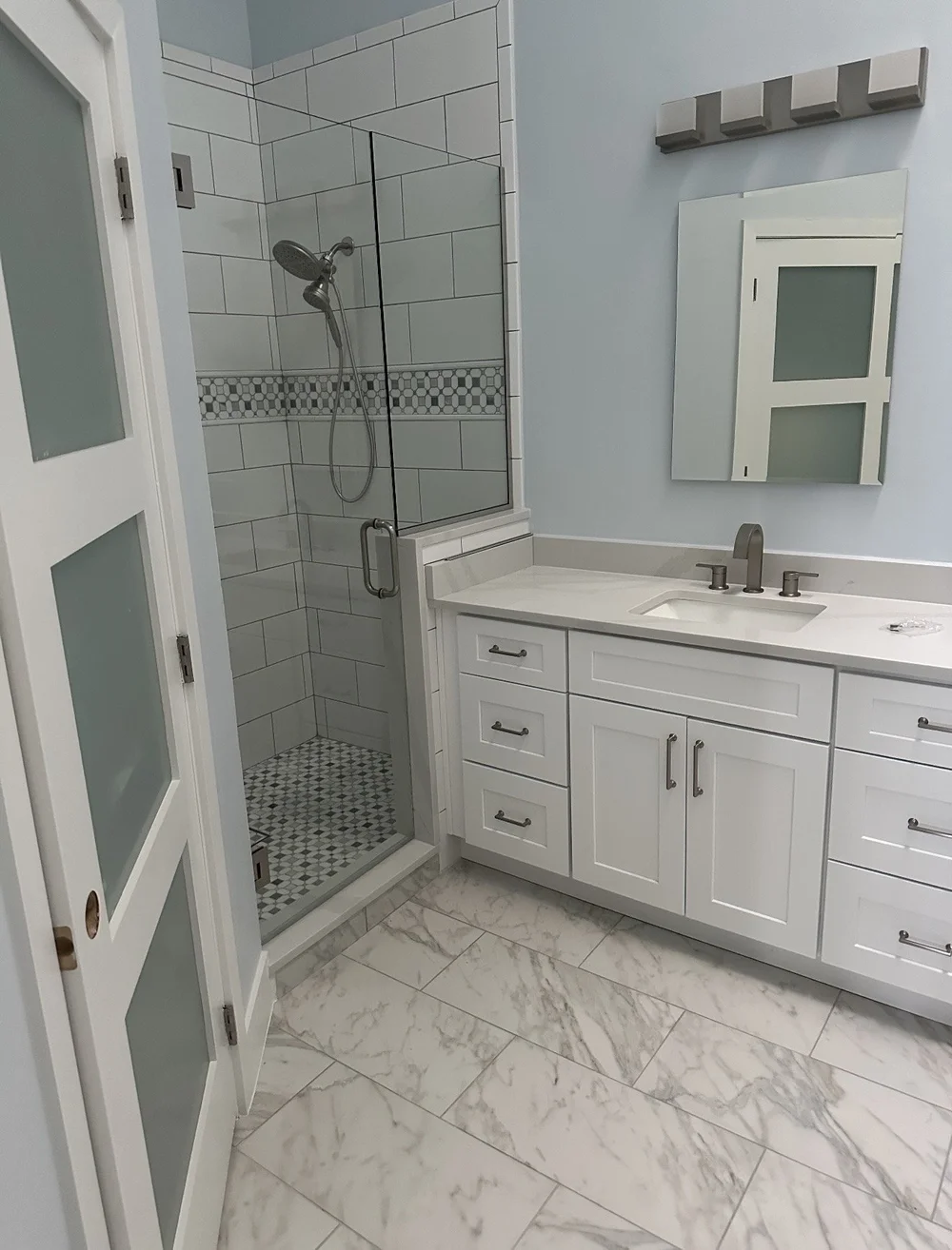After: Master Bath Renovation — Lely Resort, Naples