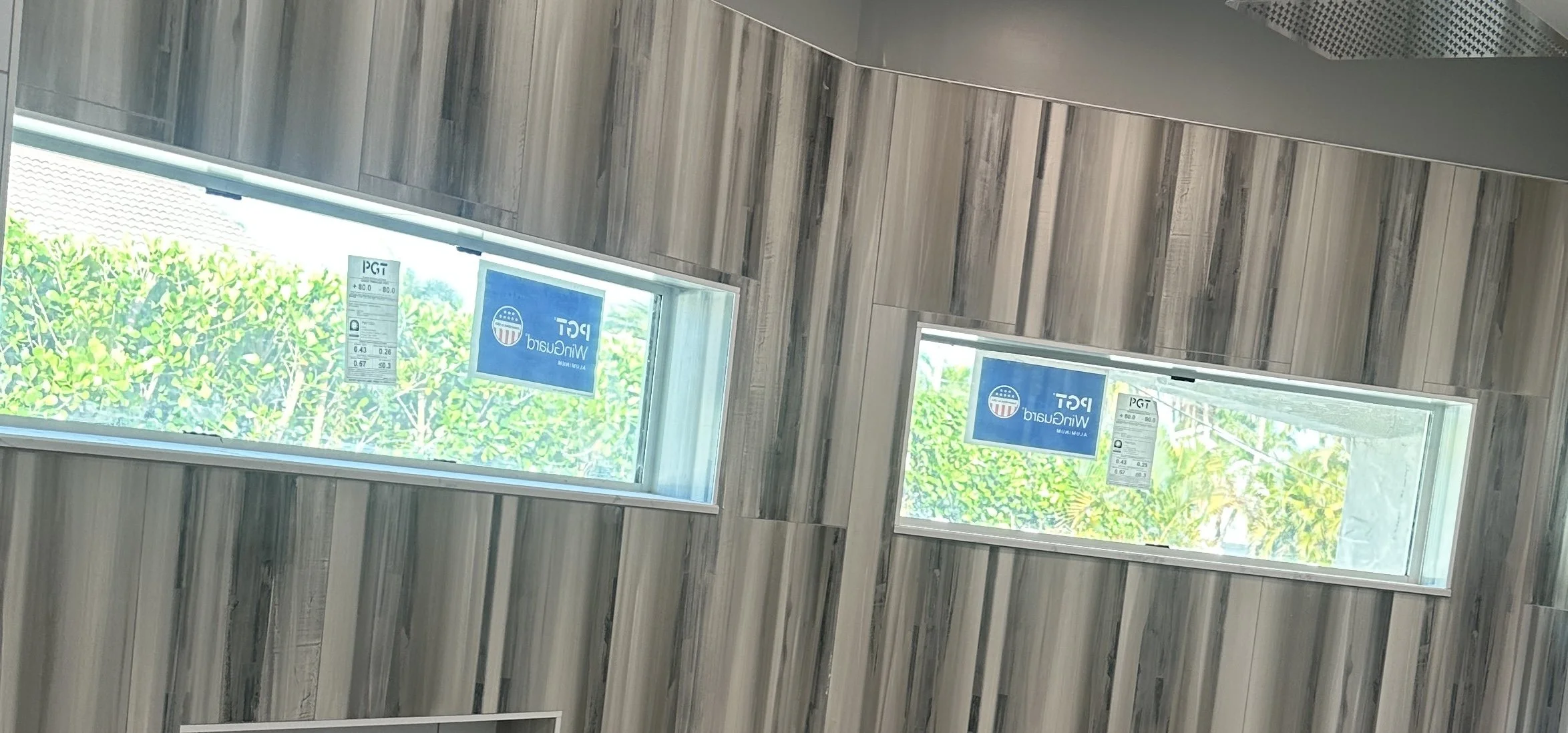 DURING: New PGT Windows