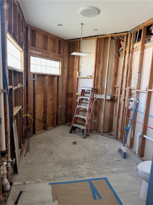 Before: Master Bath Remodel — Full Gut