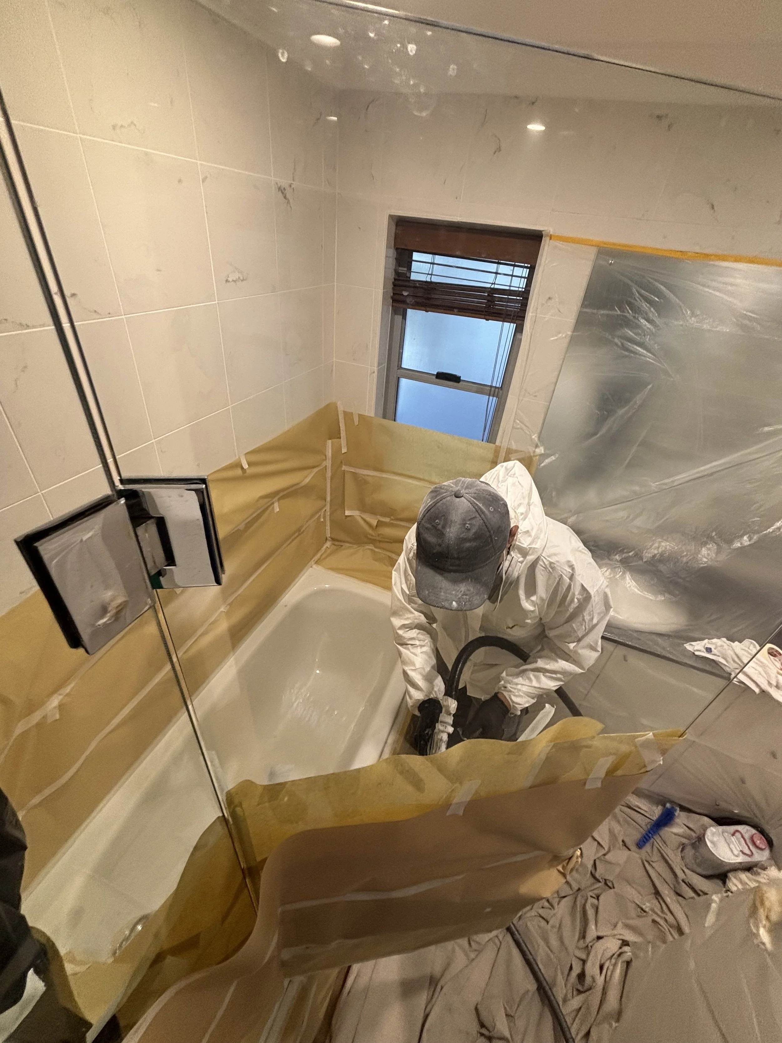 Professional bathroom and kitchen resurfacing by SDR Renovations Sydney NSW