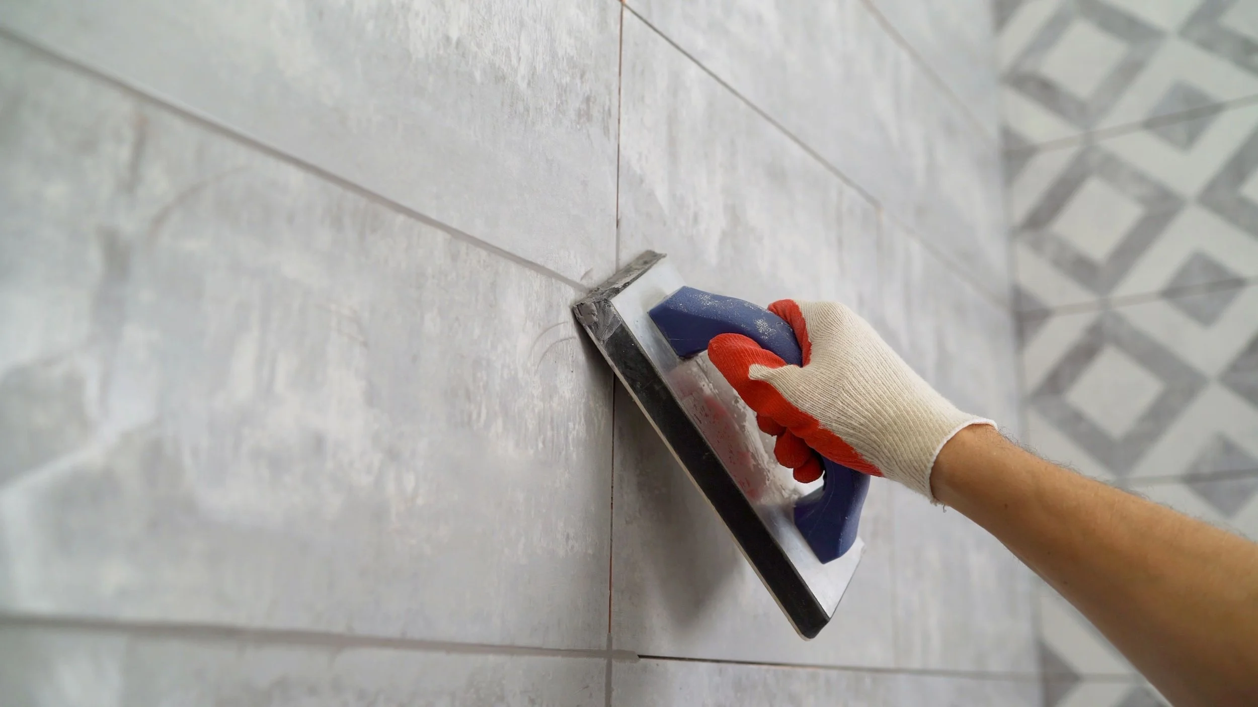 SDR Renovations Grouting bathroom and kitchen tiles in sydney NSW