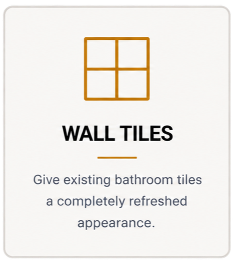 Wall tile resurfacing in NSW - SDR Renovations