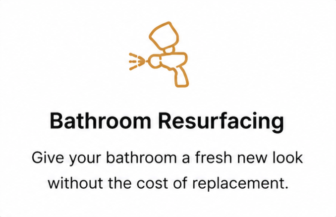 Professional bathroom resurfacing Sydney - SDR Renovations