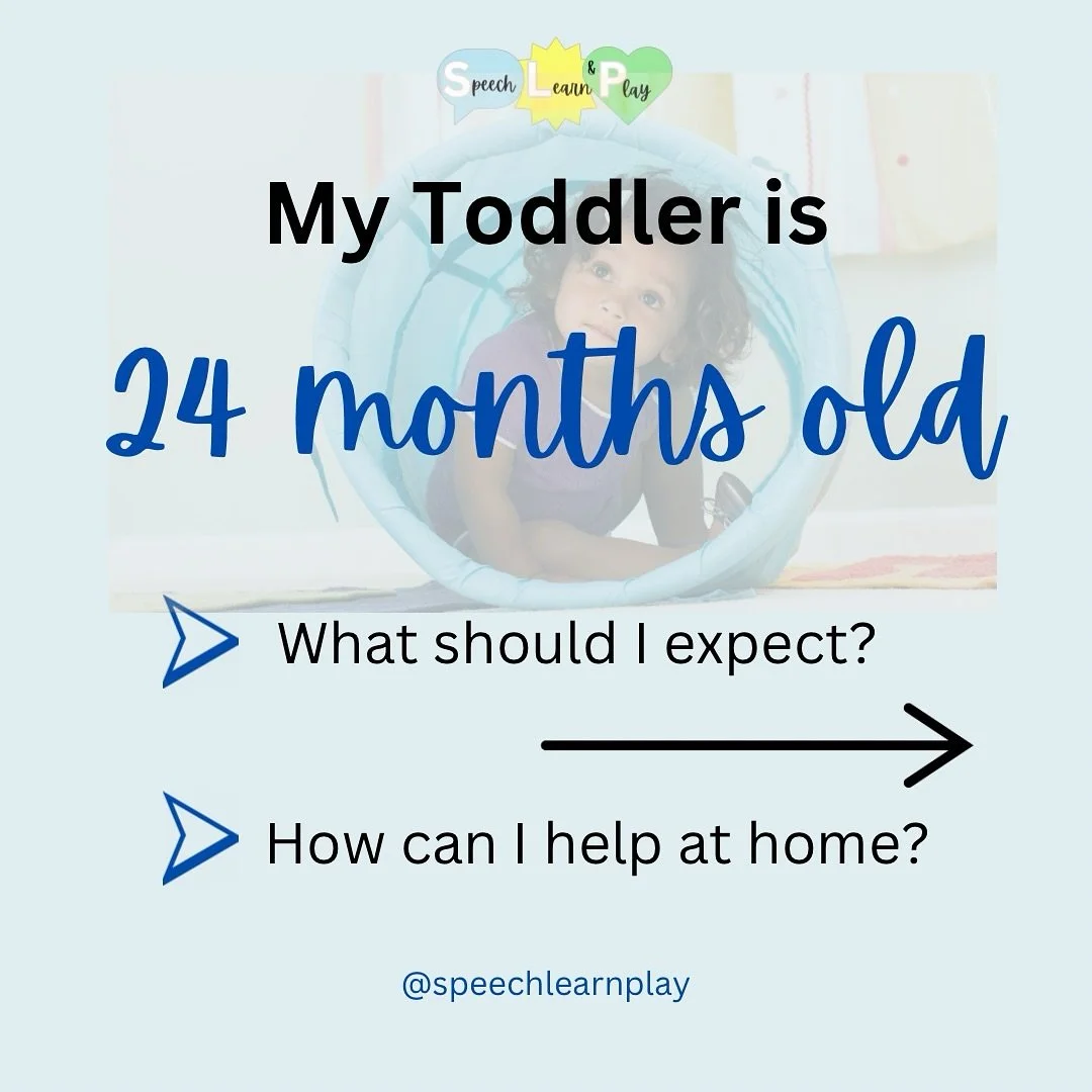 ✨ At 𝟚𝟜 𝕞𝕠𝕟𝕥𝕙𝕤, toddlers are reaching big language milestones. 

🔹 𝑴𝒊𝒍𝒆𝒔𝒕𝒐𝒏𝒆 = the minimum expected. By age 2, a child should be using at least 50 words.
🔹 𝑨𝒗𝒆𝒓𝒂𝒈𝒆 = what most children are doing. At this age, many toddlers a