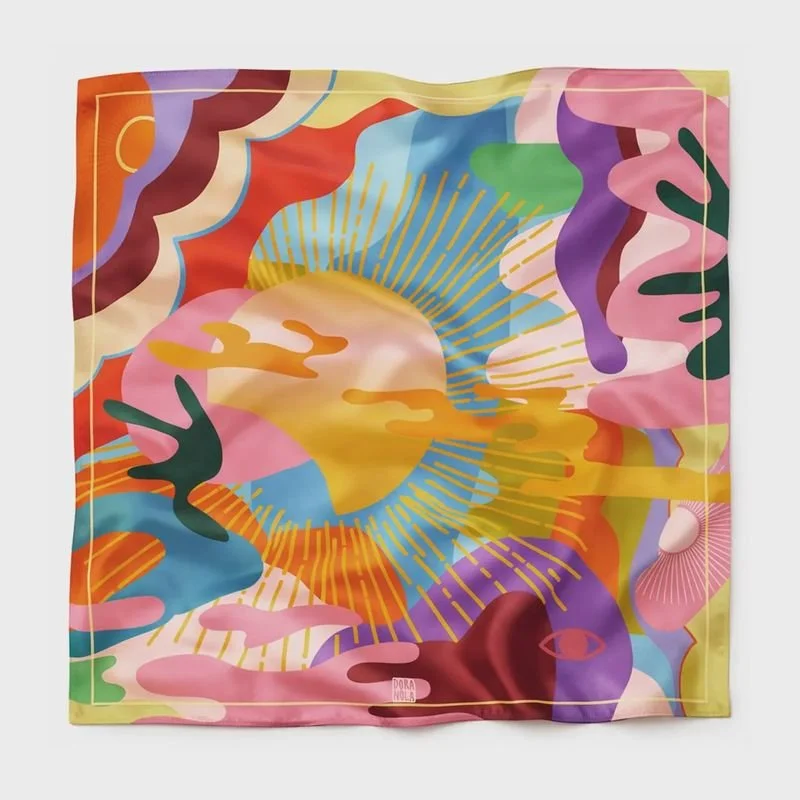 Pike Sun Silk Scarf