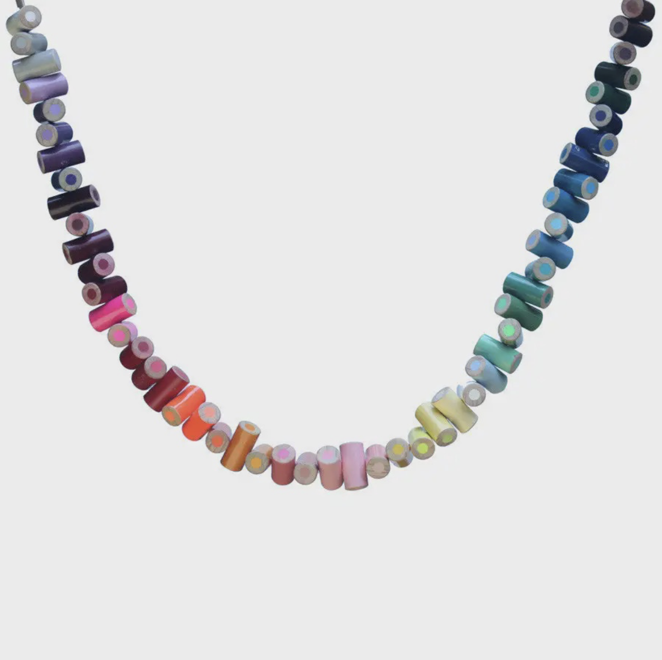 Colored Pencil Necklace