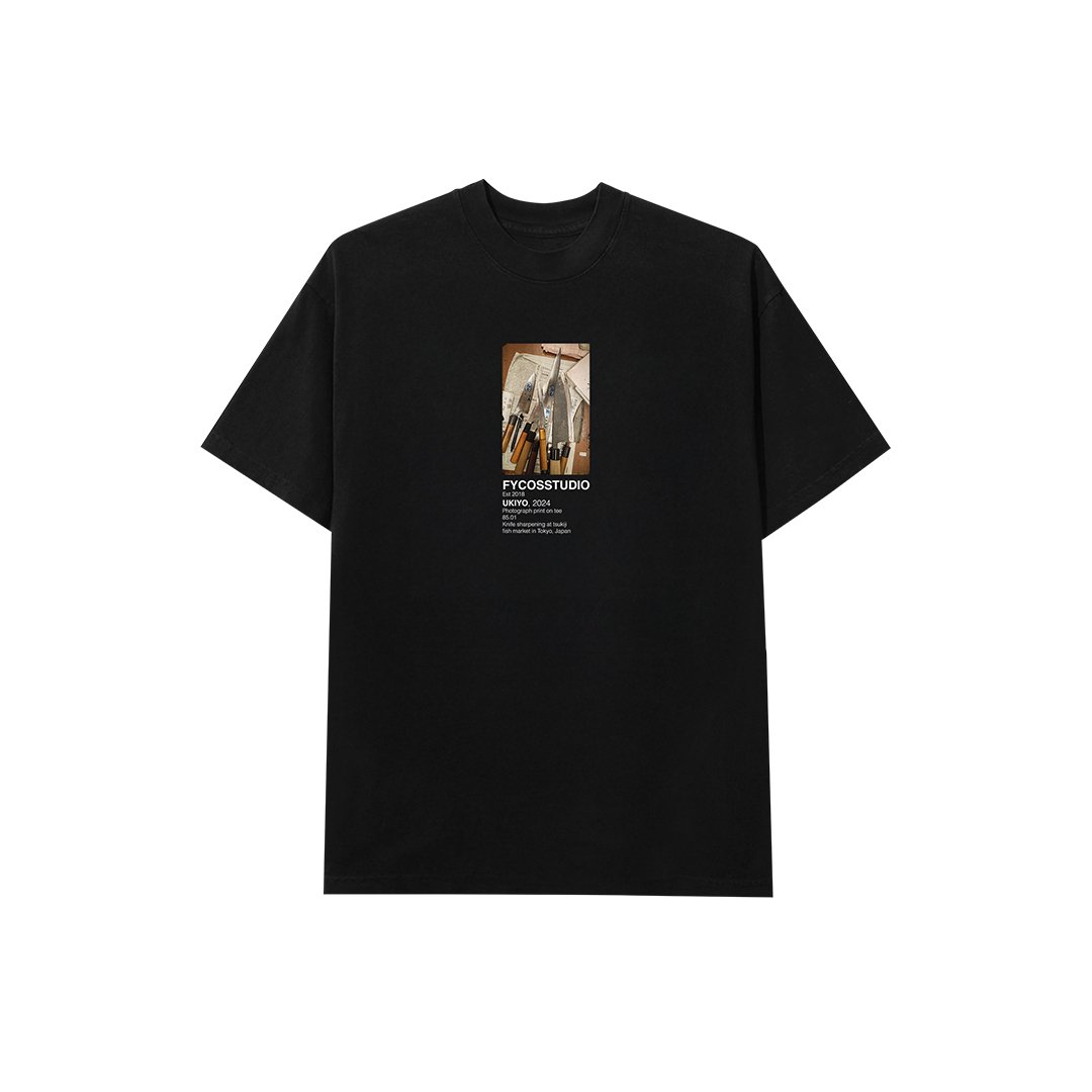 Ukiyo Photo Gallery Tee front view — FYCOS Studio