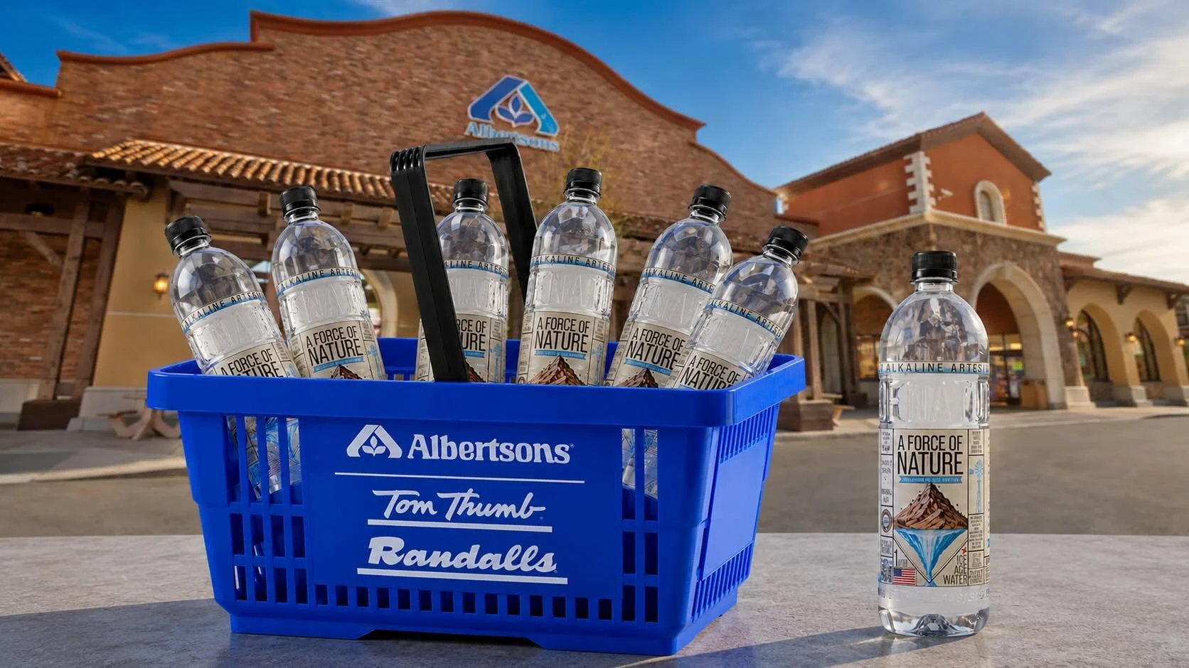 🎉 NOW AVAILABLE AT ALBERTSONS, TOM THUMB &amp; RANDALLS! 🎉

A Force of Nature Water is expanding to even more shelves.

Naturally sourced and bottled with purpose, we&rsquo;re making it easier than ever to choose better hydration.

📍 Look for us a