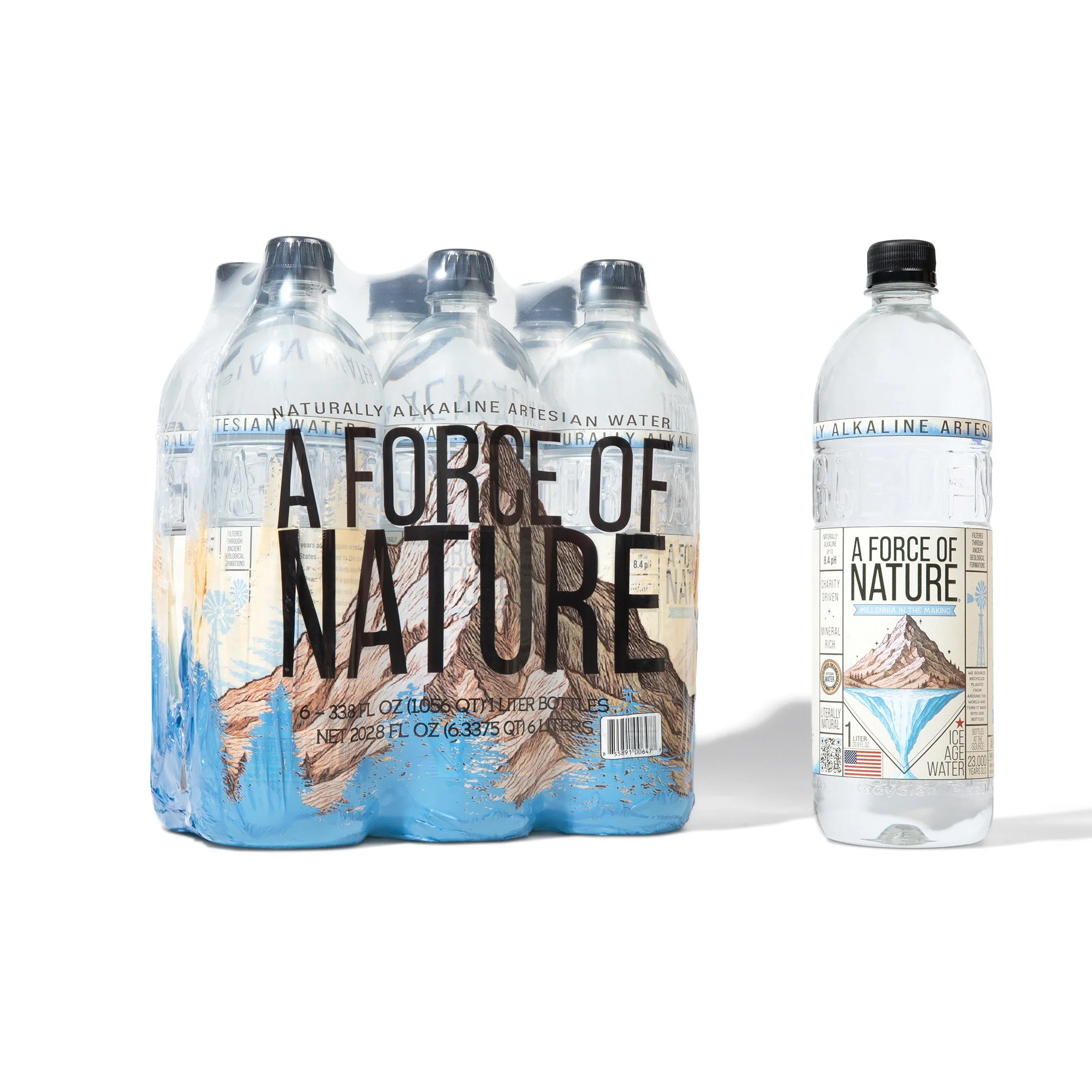 A Force of Nature 1 Liter 6 Pack