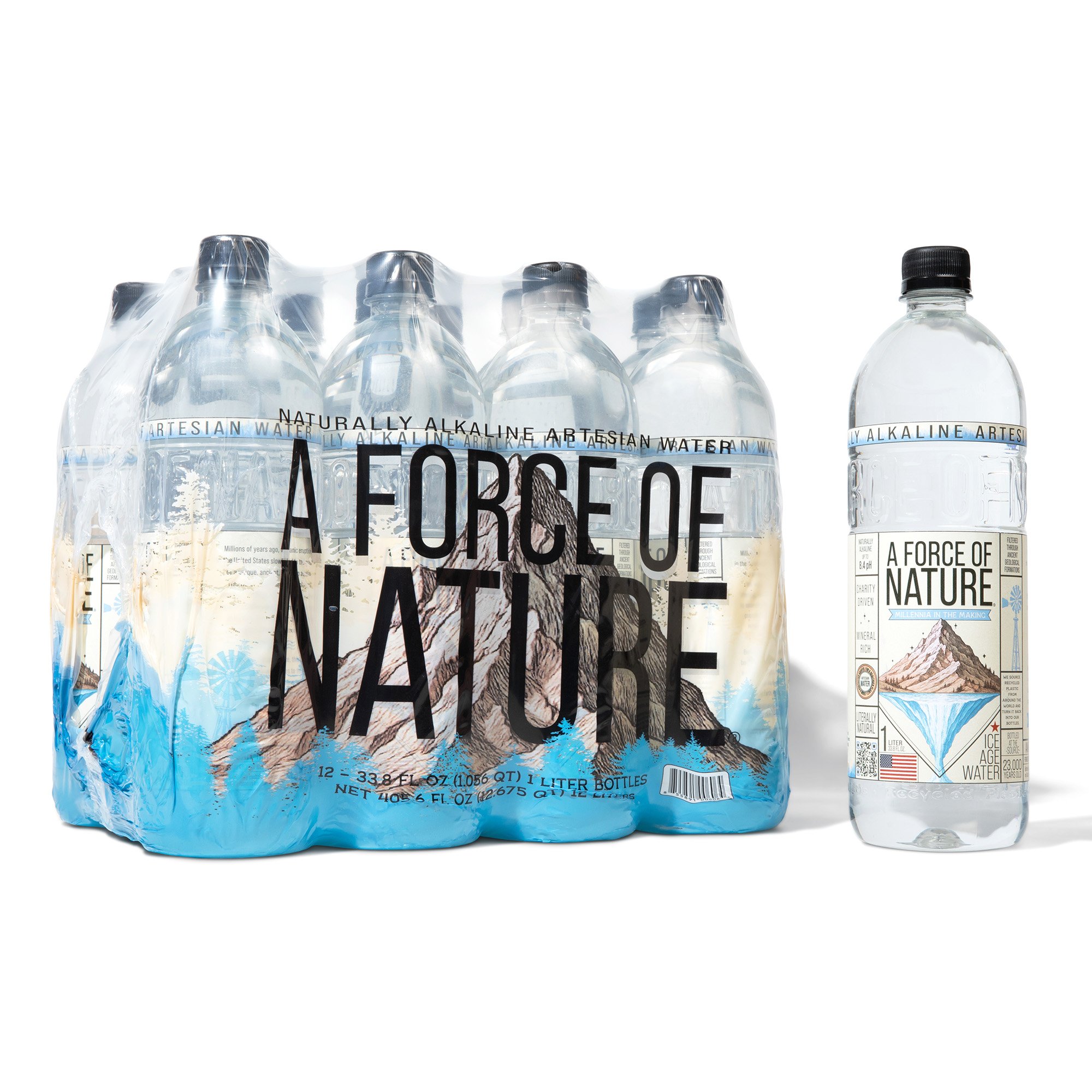 A Force of Nature 1 Liter 12 Pack