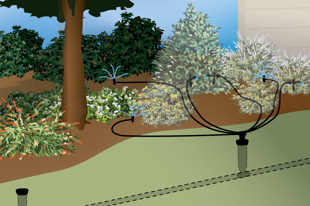 spray to drip conversion