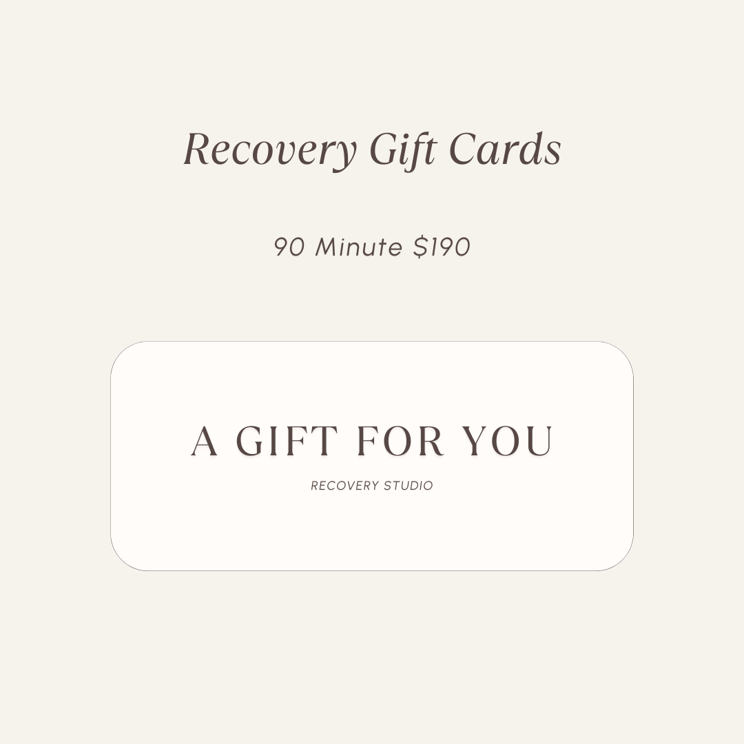 90 Minute Recovery Gift Card