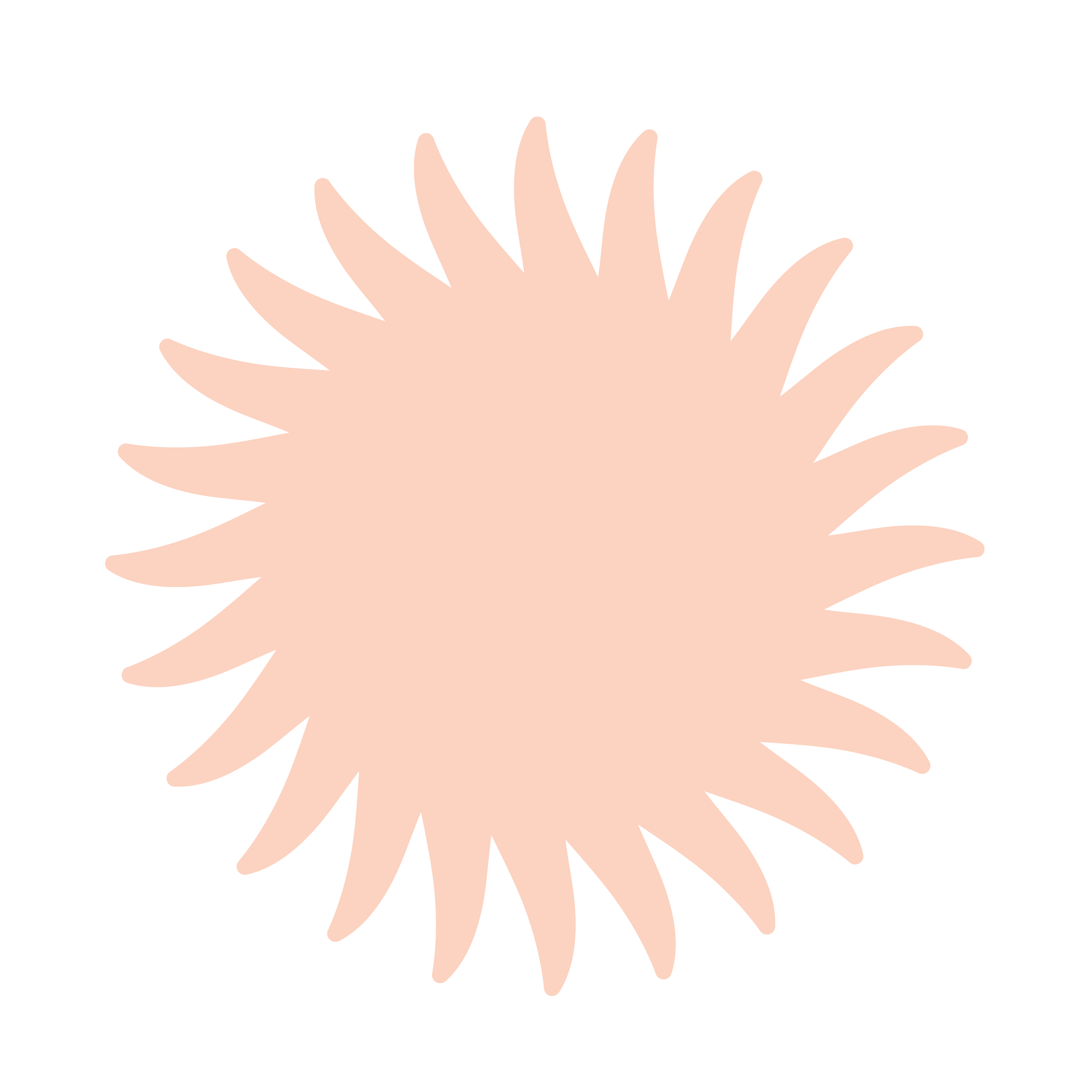Minimalist illustration of a sun