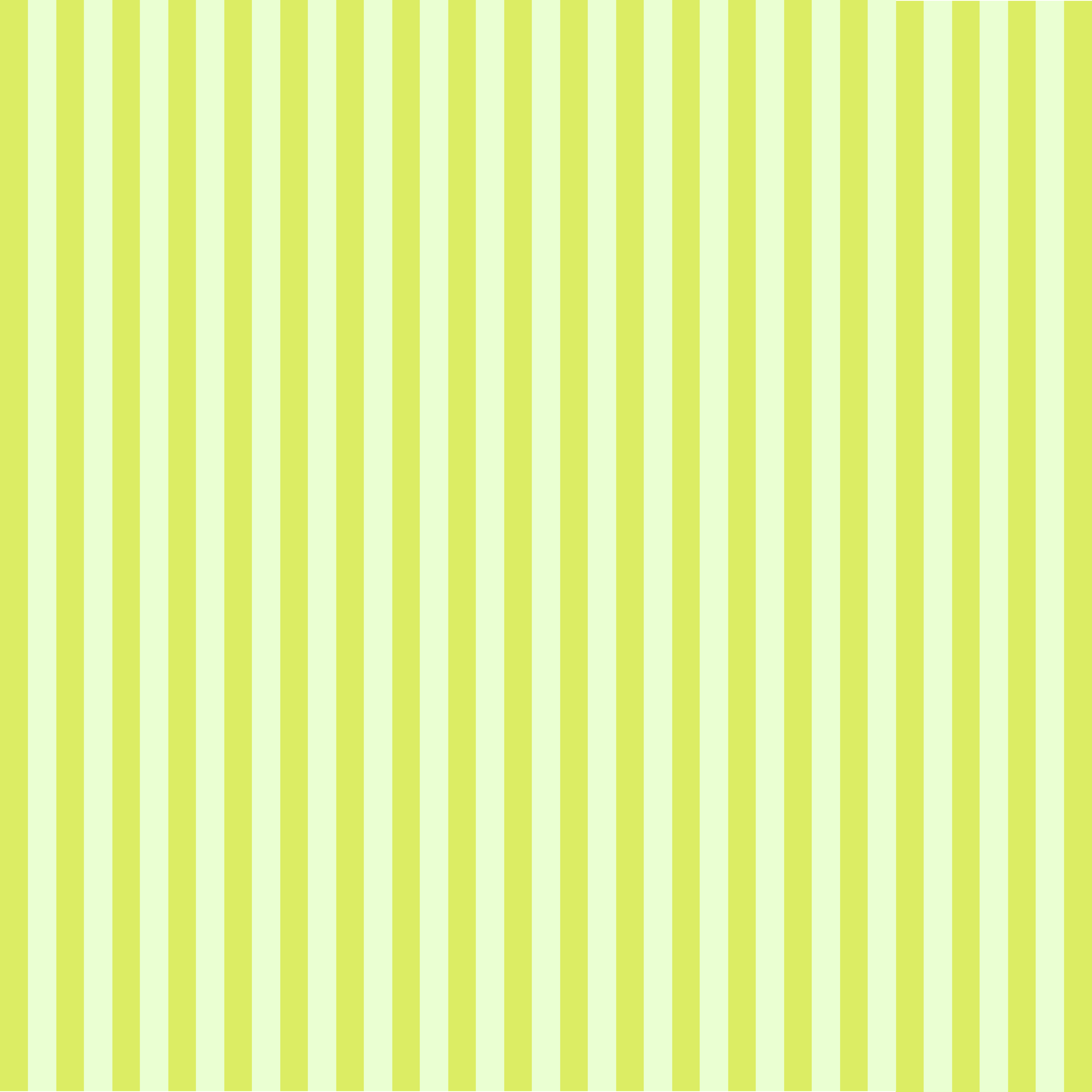 A close-up view of a yellow and green striped fabric or wallpaper with vertical pattern.