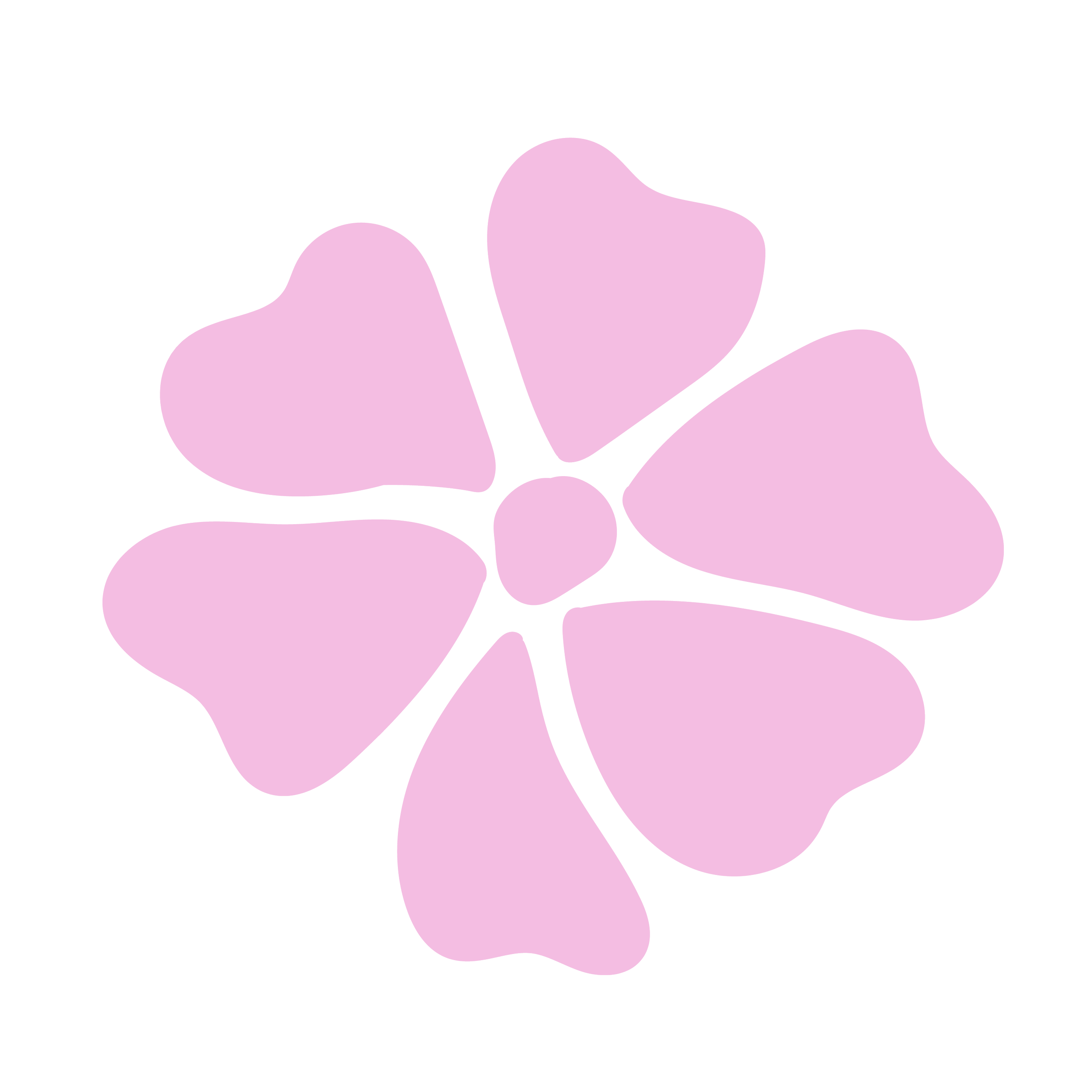 Illustration of a flower with six-petals