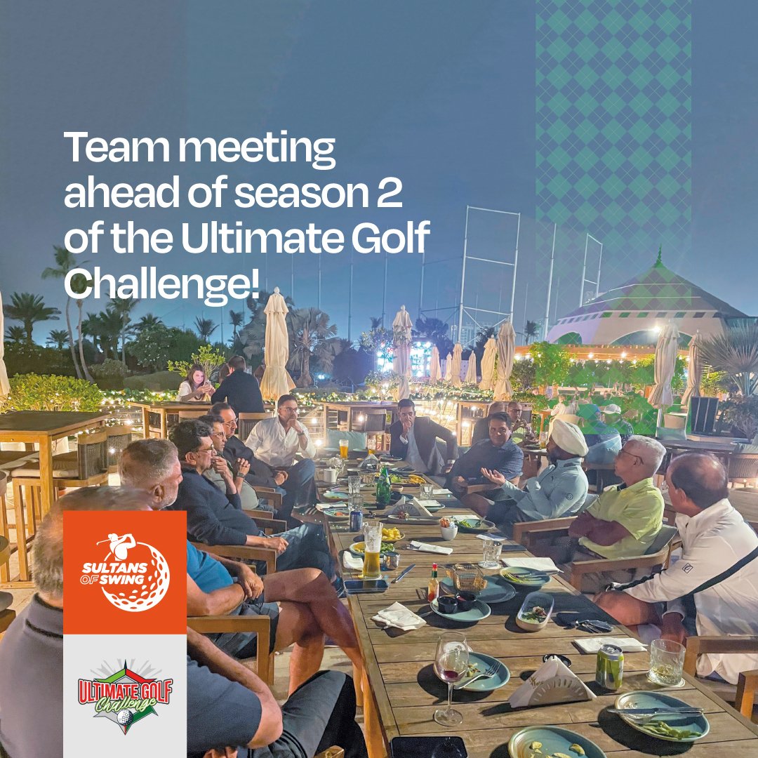 United we stand, focused we swing! 🏌️💪 Sultans of Swing gearing up for greatness at the Ultimate Golf Challenge Season 2.  Let&rsquo;s bring the heat to the green! 🔥⛳ #Teamwork #SultansOfSwingAE #UGC #Season2 #Golf #GameOn