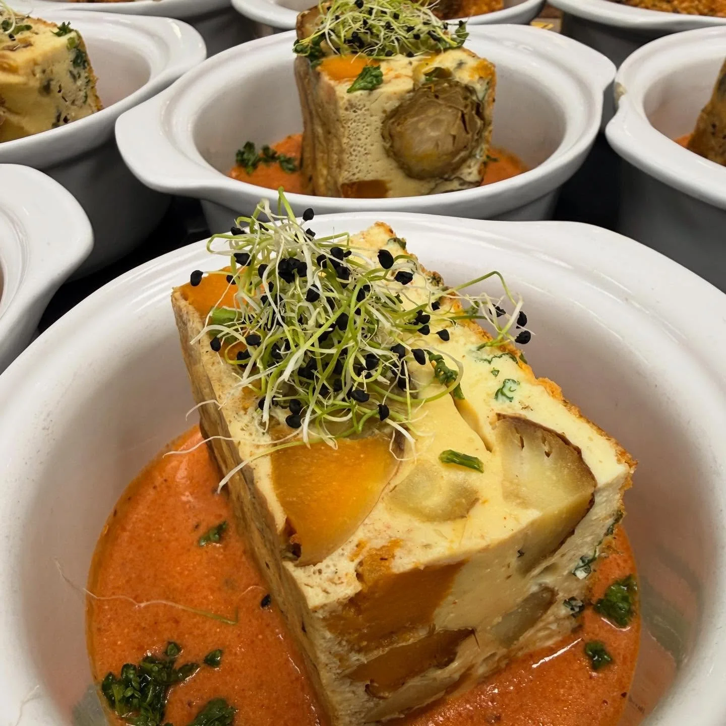 Flan de l&eacute;gumes maison pour r&eacute;galer vos papilles. 😋#basilicrestauration #legumesdesaison