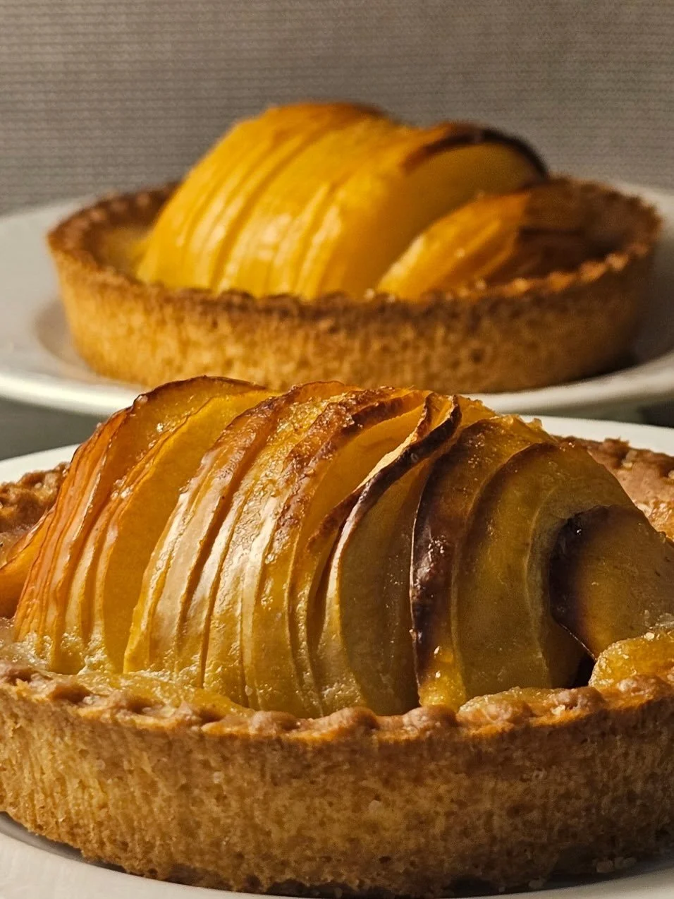 Tarte aux pommes &amp; vanille maison, aussi bonne que belle 🤩🍎