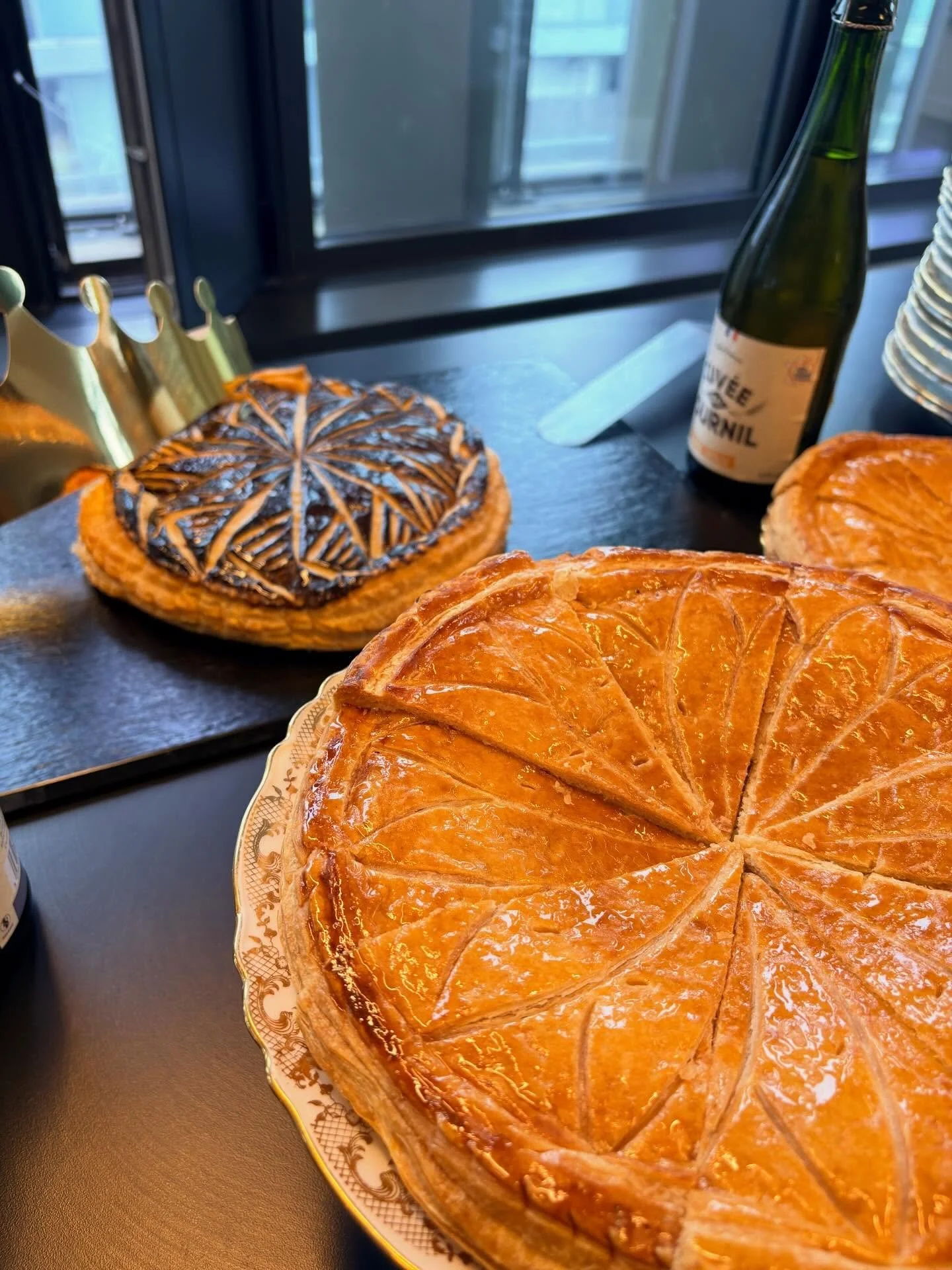 Plaisirs de janvier, les galettes de rois fait maison 👑