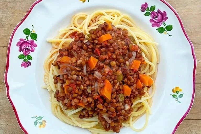 Bolognaise de lentilles