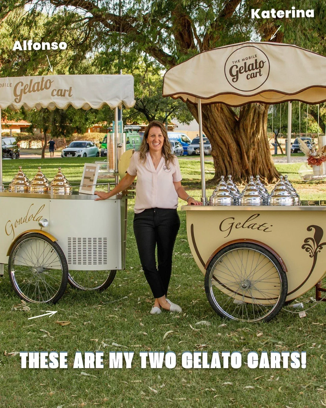 ๐๐ถ ๐๐ถ!! ๐ง๐ถ๐บ๐ฒ ๐ณ๐ผ๐ฟ ๐ฎ ๐น๐ถ๐๐๐น๐ฒ ๐ฟ๐ฒ-๐ถ๐ป๐๐ฟ๐ผ๐ฑ๐๐ฐ๐๐ถ๐ผ๐ป ๐ ๐๐ต๐ถ๐ป๐ธ...๐'๐บ ๐๐ข!! ๐‍โ๏ธ๐ฆโ 
โ 
The face behind The Mobile Gelato Cart!! The one scooping, styling, and sprinkling joy at weddings, birthdays, and celebrations acro