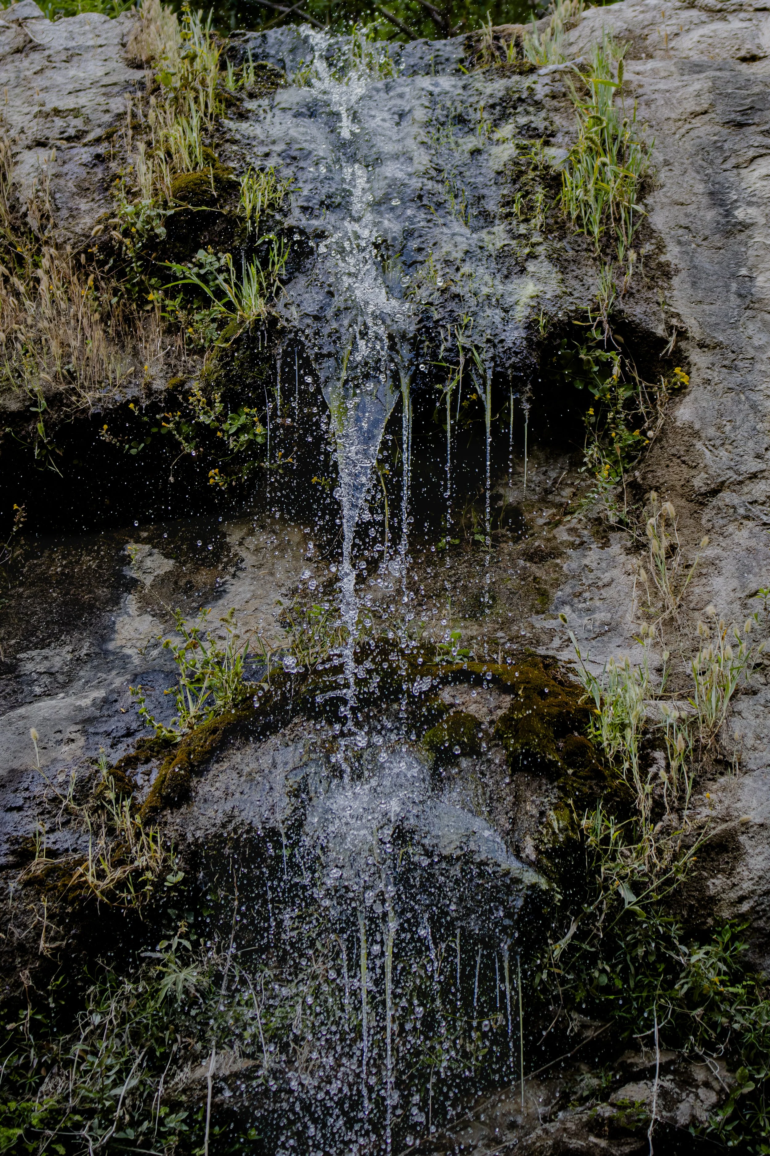 Follow the water with your eyes from top to bottom.


Take one slow breath before moving to the next photograph.