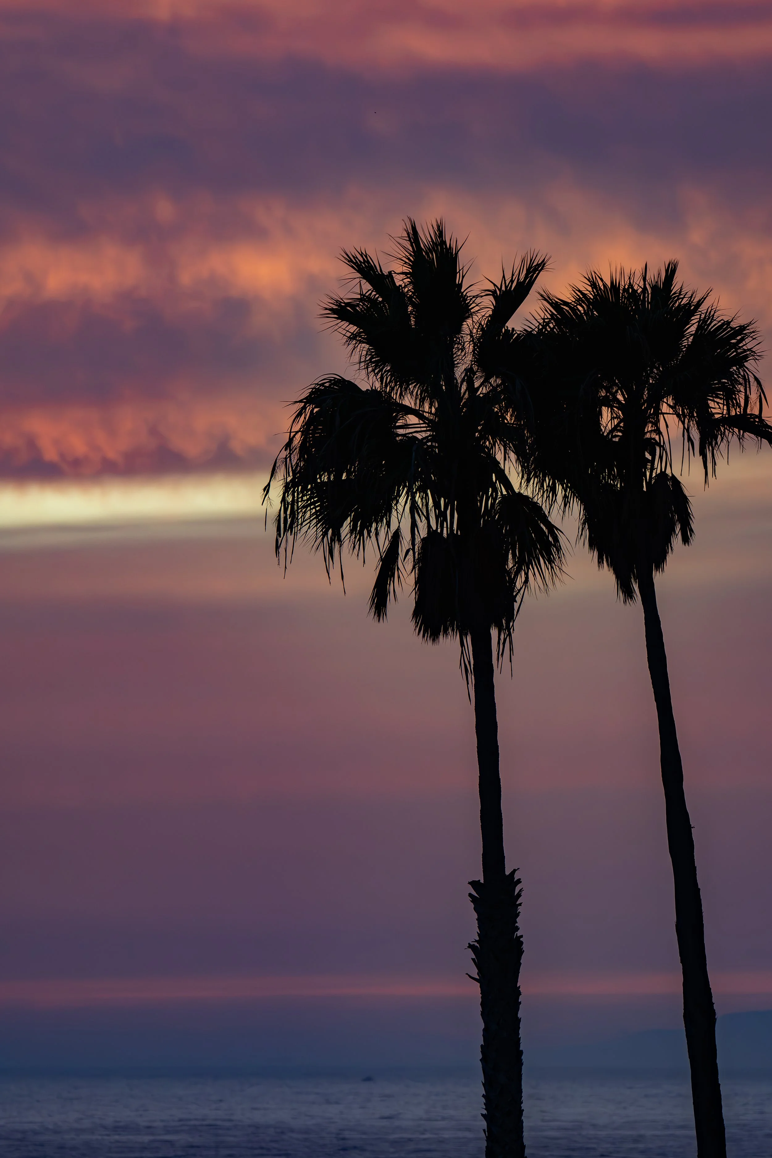 The clouds are changing colors. Which color is your favorite?