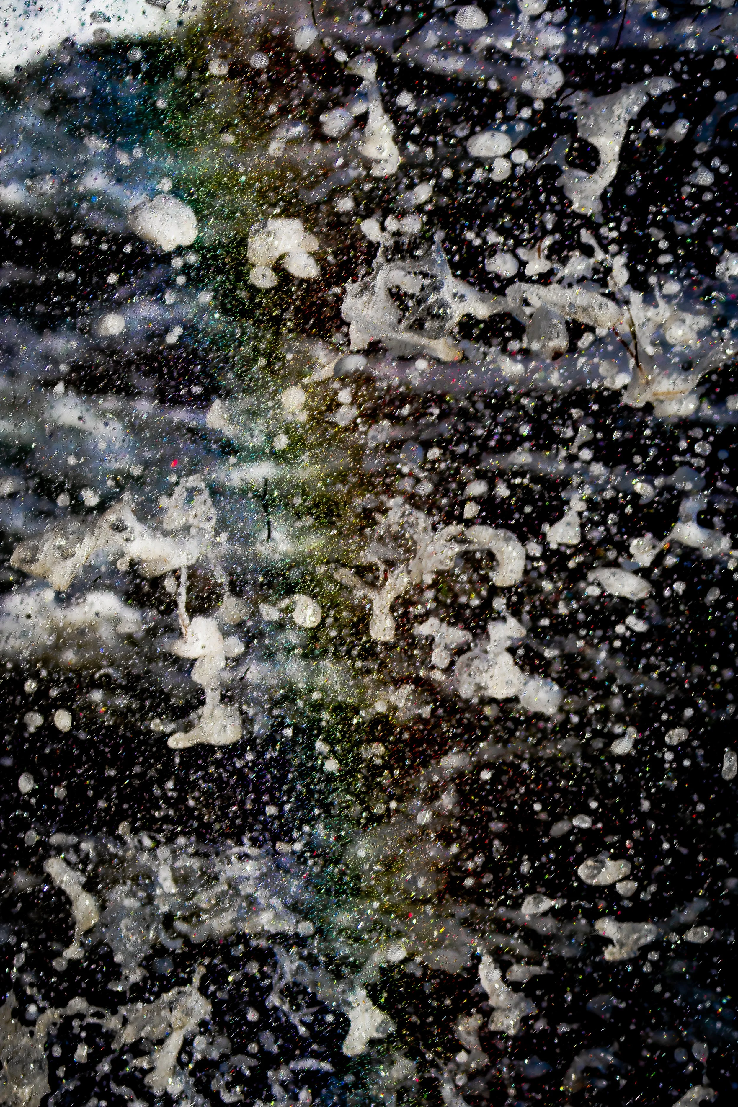 Notice the colors hiding inside the water. How many can you find?
