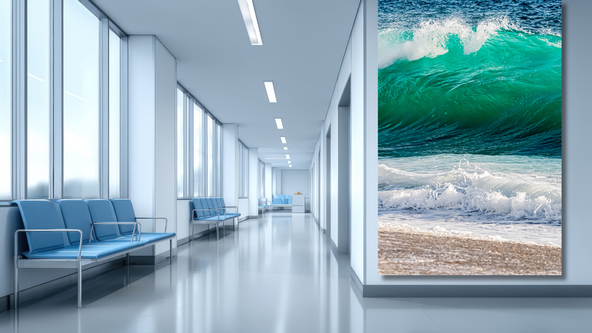 Southern California ocean photography featuring blue water and natural movement.