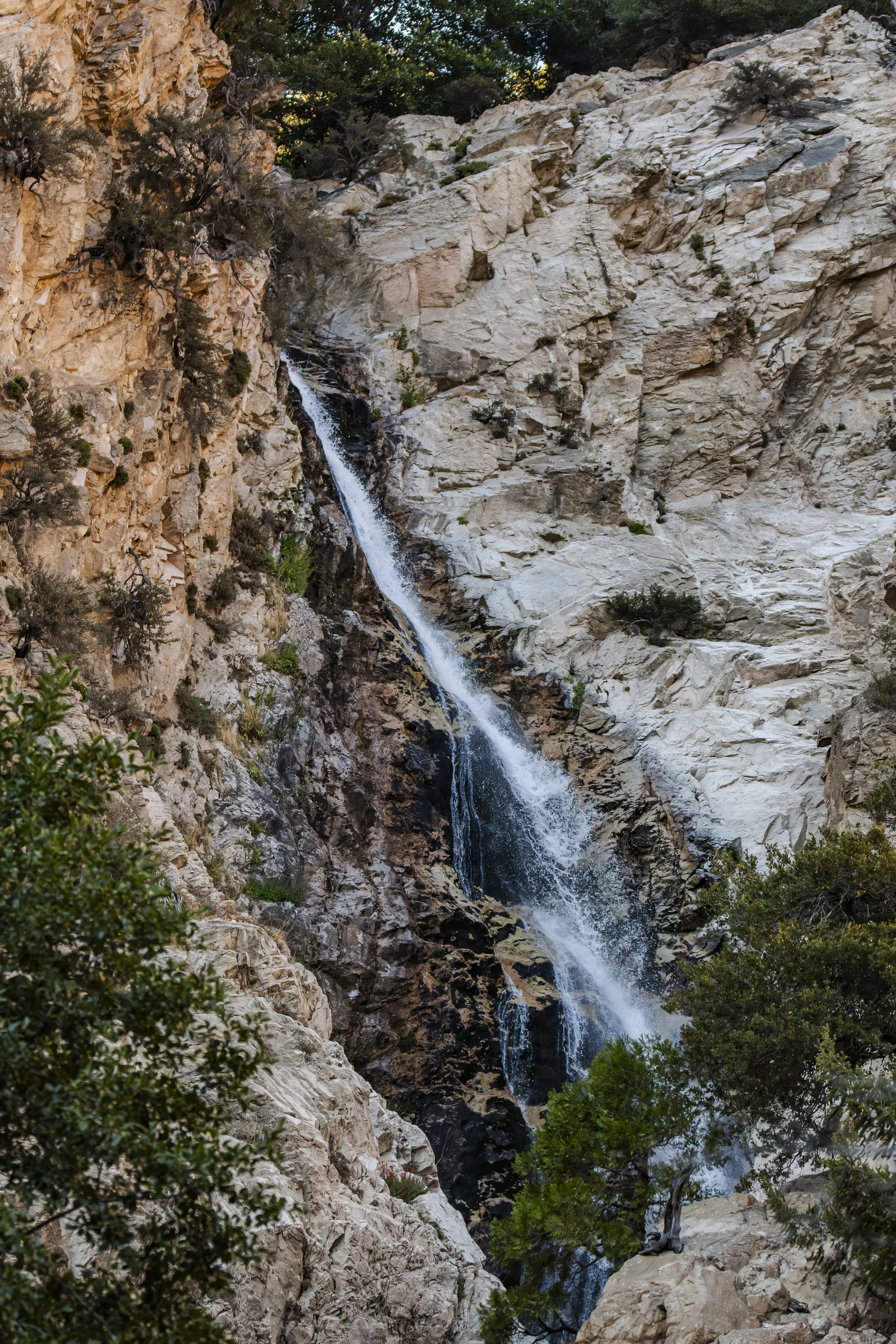Can you trace the water from the top of the canyon to the bottom?