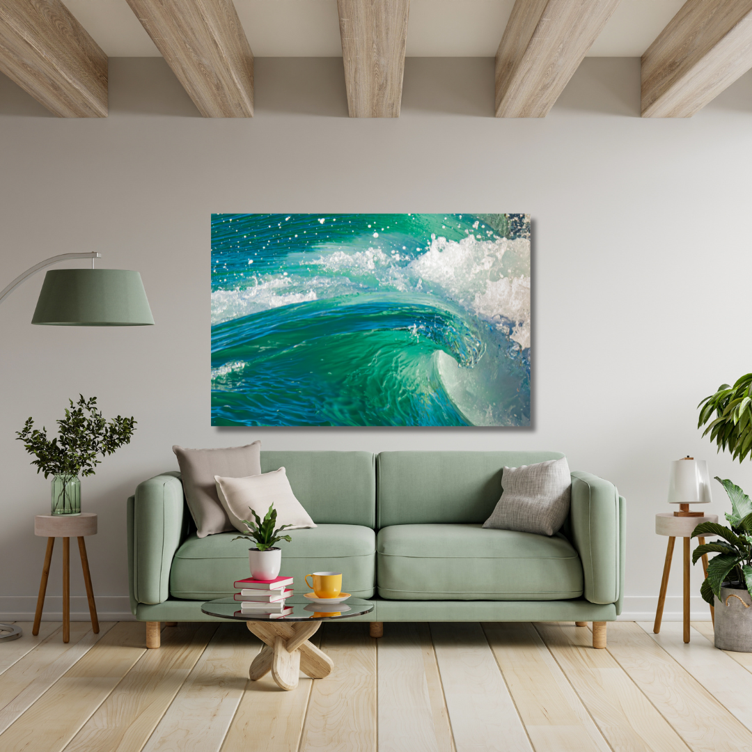 Southern California ocean photography featuring blue water and natural movement.