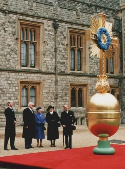 The Dresden Cross and the 1998 German State Visit to the UK