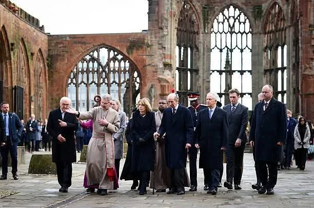 German State Visit to Coventry Cathedral 