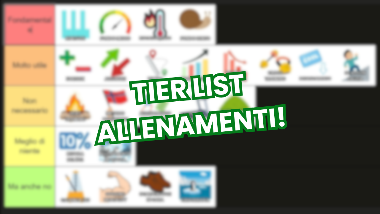 I migliori allenamenti per la corsa (anche i peggiori)