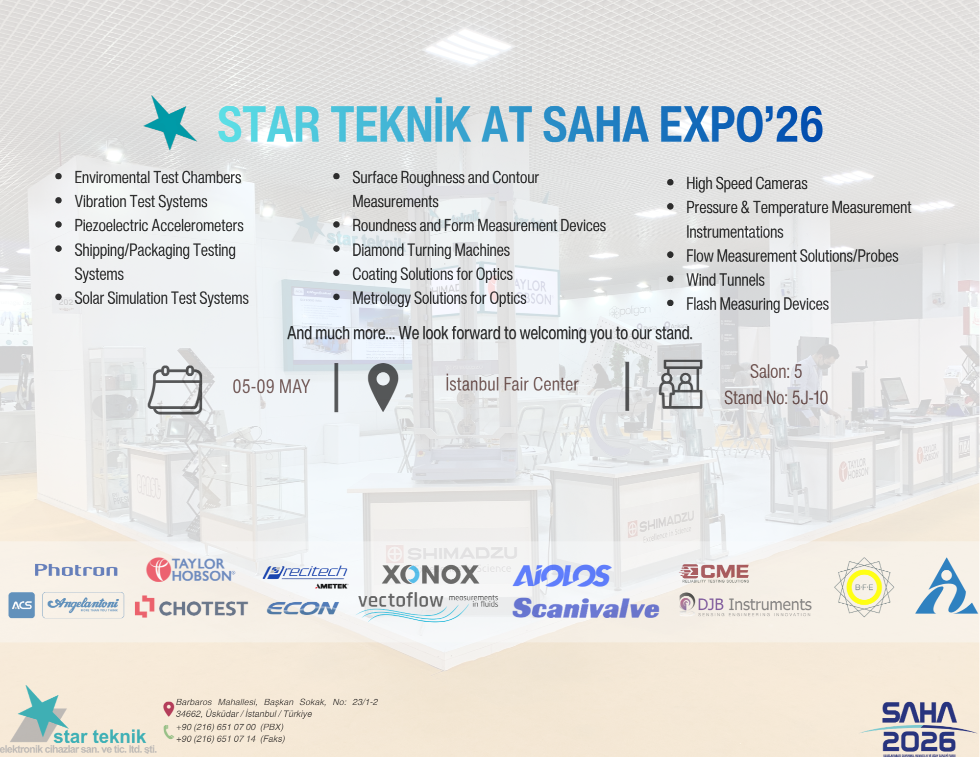 STAR TEKNİK SAHA EXPO’26 FUARINDA