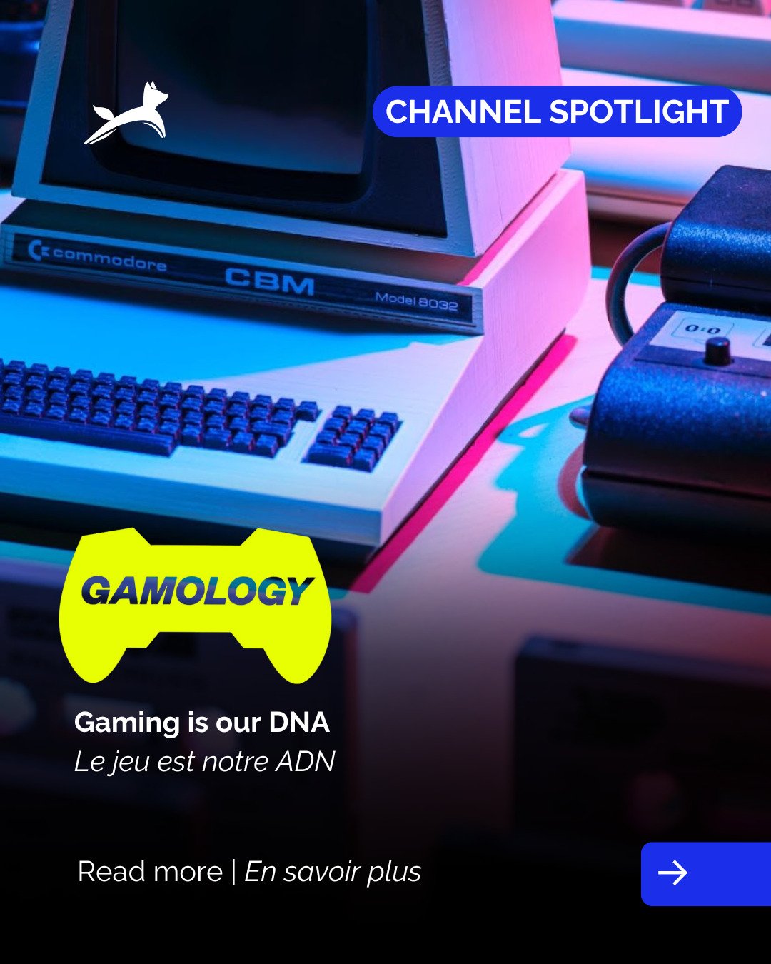 On this week's channel spotlight: Let's talk about @gamology! 🎮🕹️💛
Swipe along to know more about the biggest gaming channel on social media ➡️

🇫🇷: A l'honneur cette semaine : Parlons de @gamology !🎮🕹️💛
Glissez pour en savoir plus sur la plu