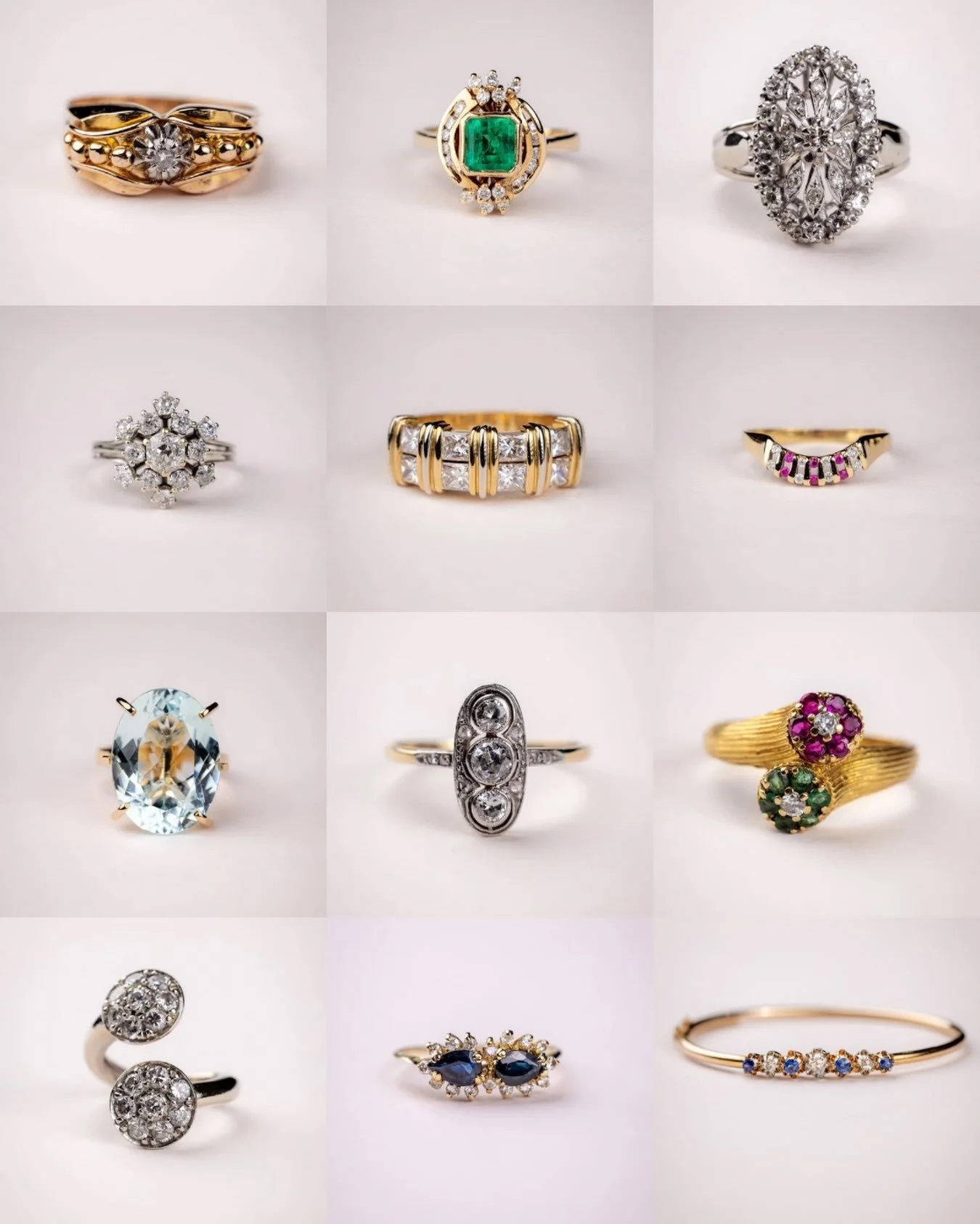 Claire d&rsquo;Anne, ce n&rsquo;est pas seulement des cr&eacute;ations sign&eacute;es et du sur-mesure.

C&rsquo;est aussi une s&eacute;lection de bijoux anciens - des pi&egrave;ces que je choisis une &agrave; une, pour leur facture, leur pierre et l