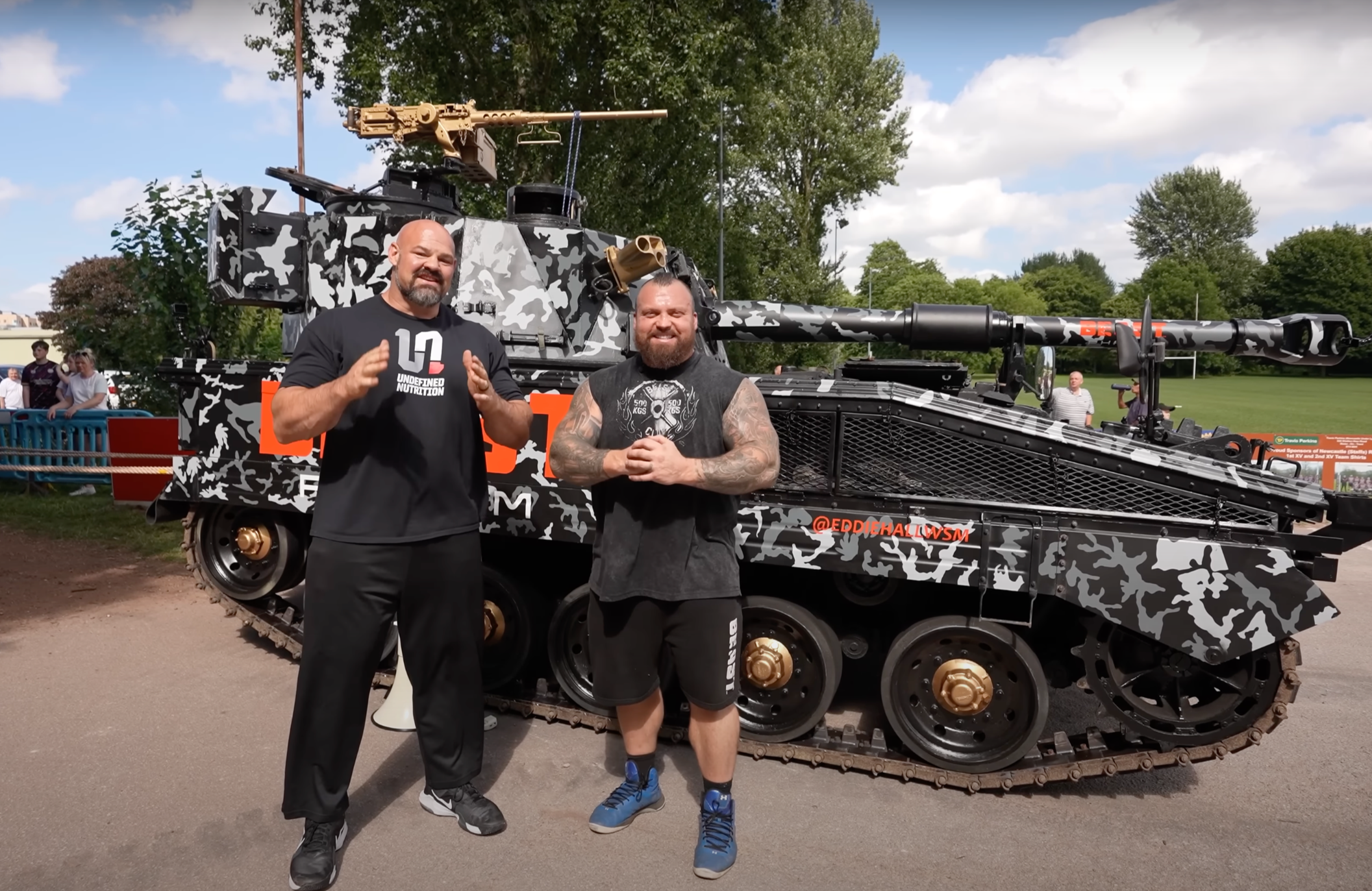 Tug Of War Vs 20 Ton Army Tank