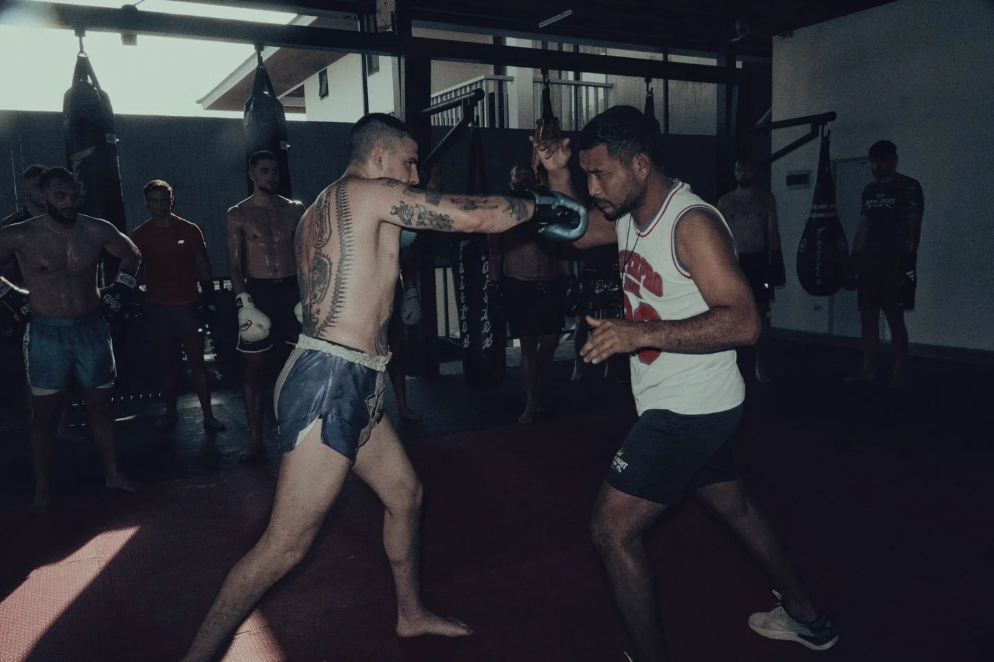 Bag work, breath work, heart work.